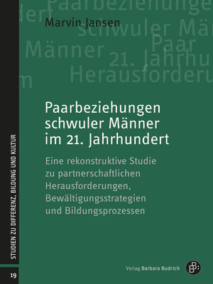 cover image of Paarbeziehungen schwuler Männer im 21. Jahrhundert